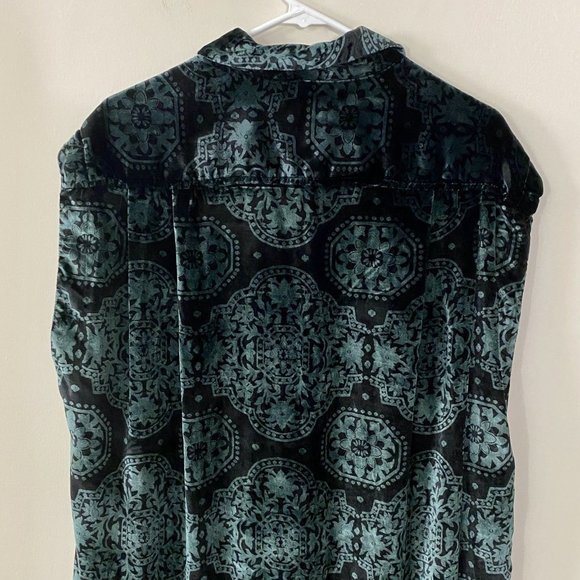 Free People On My Mind Velvet Maxi Top NWT - Picture 8 of 10